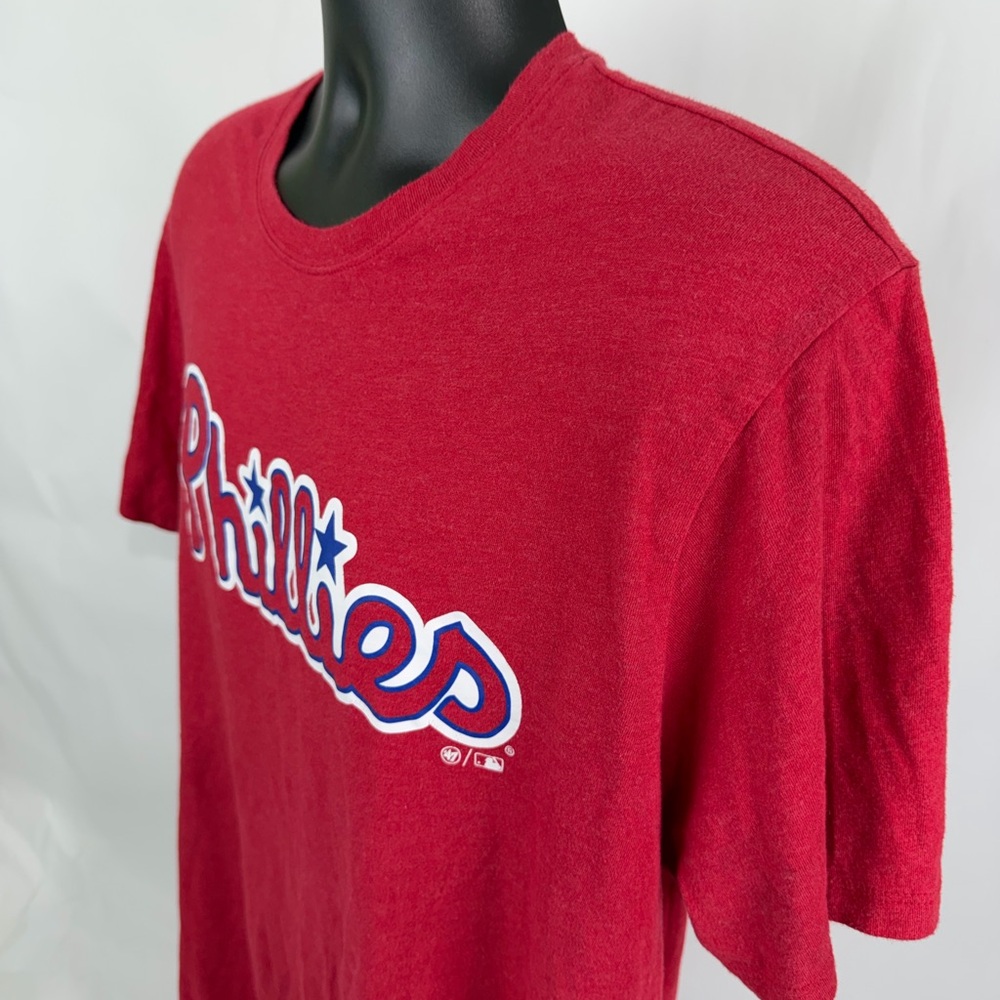 Philadelphia Phillies47 Brand Red Short Sleeve Tee - Picture 3 of 6